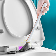 Load image into Gallery viewer, Flexible silicone toilet brush