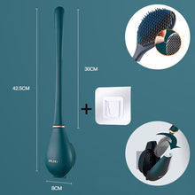 Load image into Gallery viewer, Flexible silicone toilet brush