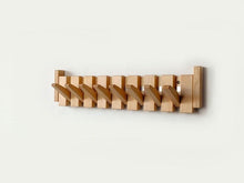 Load image into Gallery viewer, Handmade Wooden Coat Rack