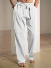 Load image into Gallery viewer, Baggy Linen Pants For Men