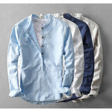 Load image into Gallery viewer, Men's Linen Shirt