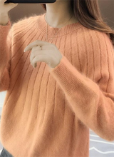 Load image into Gallery viewer, Soft Cashmere Knitted Sweater for Women - Warm and Luxury