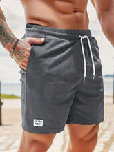 Load image into Gallery viewer, Men's Corduroy Leisure Shorts