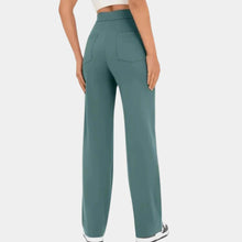 Load image into Gallery viewer, Casual High Waisted Women's Trousers