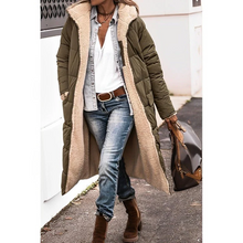 Load image into Gallery viewer, Long comfortable coat for women