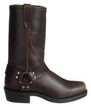 Load image into Gallery viewer, Men's Black Harness Boot - 11 Inch Tall