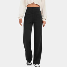 Load image into Gallery viewer, Casual High Waisted Women's Trousers
