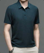 Load image into Gallery viewer, Men's Mesh Polo Shirt