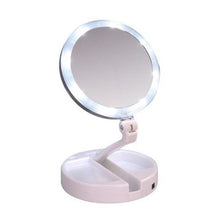 Load image into Gallery viewer, LED Folding Vanity Mirror