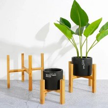 Load image into Gallery viewer, Wooden Plant Pot Trays