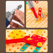 Load image into Gallery viewer, Children Electric Drill Puzzle Toolbox