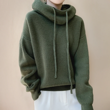 Load image into Gallery viewer, Bestseller Turtleneck Sweater Made of Merino Wool for Women
