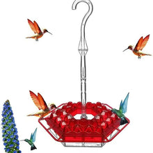 Load image into Gallery viewer, Ant Proof Hummingbird Feeder Outdoor Hanging Perch