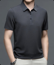 Load image into Gallery viewer, Men's Mesh Polo Shirt