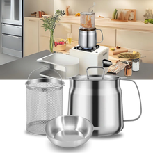 Load image into Gallery viewer, 2-in-1 Stainless Steel Deep Frying Pot