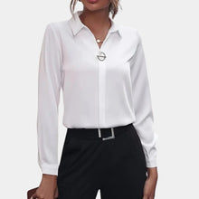 Load image into Gallery viewer, Elegant Plain Ladies Blouse