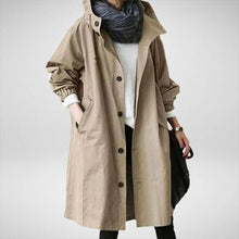 Load image into Gallery viewer, Women's Long Waterproof Raincoat