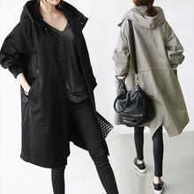 Load image into Gallery viewer, Women's Long Waterproof Raincoat
