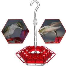 Load image into Gallery viewer, Ant Proof Hummingbird Feeder Outdoor Hanging Perch