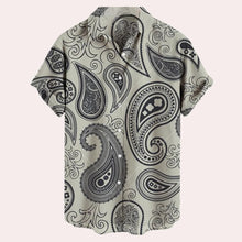 Load image into Gallery viewer, Comfortable Men's Shirt With Short Sleeves