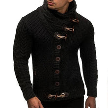 Load image into Gallery viewer, Knitted Sweater With Toggle Closure