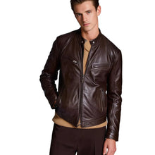 Load image into Gallery viewer, Men's leather jacket
