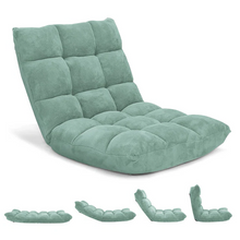 Load image into Gallery viewer, 14-Position Adjustable Cushioned Floor Chair