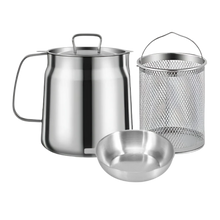 Load image into Gallery viewer, 2-in-1 Stainless Steel Deep Frying Pot