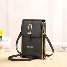 Load image into Gallery viewer, Leather Smartphone Clutch | Ladies Handbag with Touchscreen Window