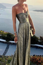 Load image into Gallery viewer, Elegant Off-The-Shoulder Sparkly Dress