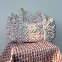 Load image into Gallery viewer, Peony Floral Travel Duffel