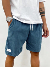 Load image into Gallery viewer, Men's Corduroy Leisure Shorts