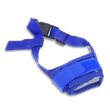Load image into Gallery viewer, Adjustable Soft Dog Biting Muzzle Mouth Cover
