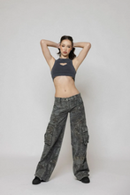 Load image into Gallery viewer, Camo Cargo Pants
