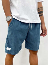 Load image into Gallery viewer, Men's Corduroy Leisure Shorts