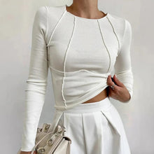 Load image into Gallery viewer, Simple Long Sleeve Women's Top
