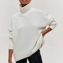 Load image into Gallery viewer, Oversized Cashmere Turtleneck Sweater