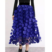 Load image into Gallery viewer, Chic Skirt Made Of Polka Dot and Tulle Patchwork