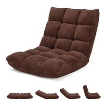 Load image into Gallery viewer, 14-Position Adjustable Cushioned Floor Chair