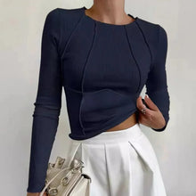 Load image into Gallery viewer, Simple Long Sleeve Women's Top