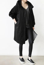 Load image into Gallery viewer, Hooded Waterproof Trench Coat