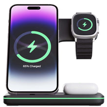 Load image into Gallery viewer, 3-in-1 Apple Charger Dock