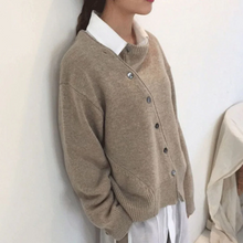 Load image into Gallery viewer, Cashmere Jacket With Button Details