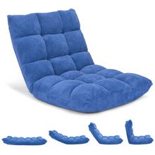Load image into Gallery viewer, 14-Position Adjustable Cushioned Floor Chair