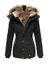 Load image into Gallery viewer, Women's Winter Outdoor Hiking Parka Coat with Faux Fur Lined Outdoor Windproof Coat