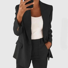Load image into Gallery viewer, Sophisticated Style Chic Blazer Set