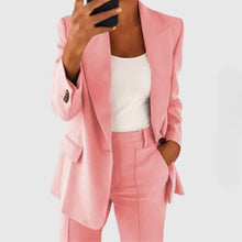 Load image into Gallery viewer, Sophisticated Style Chic Blazer Set