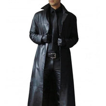 Load image into Gallery viewer, Premium Men's Leather Coat