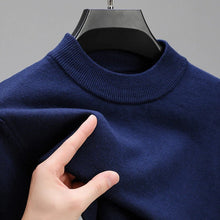 Load image into Gallery viewer, High-Quality Men's Cashmere Sweater With Elegant Hem