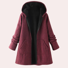 Load image into Gallery viewer, Women's Casual Warm Hooded Jacket